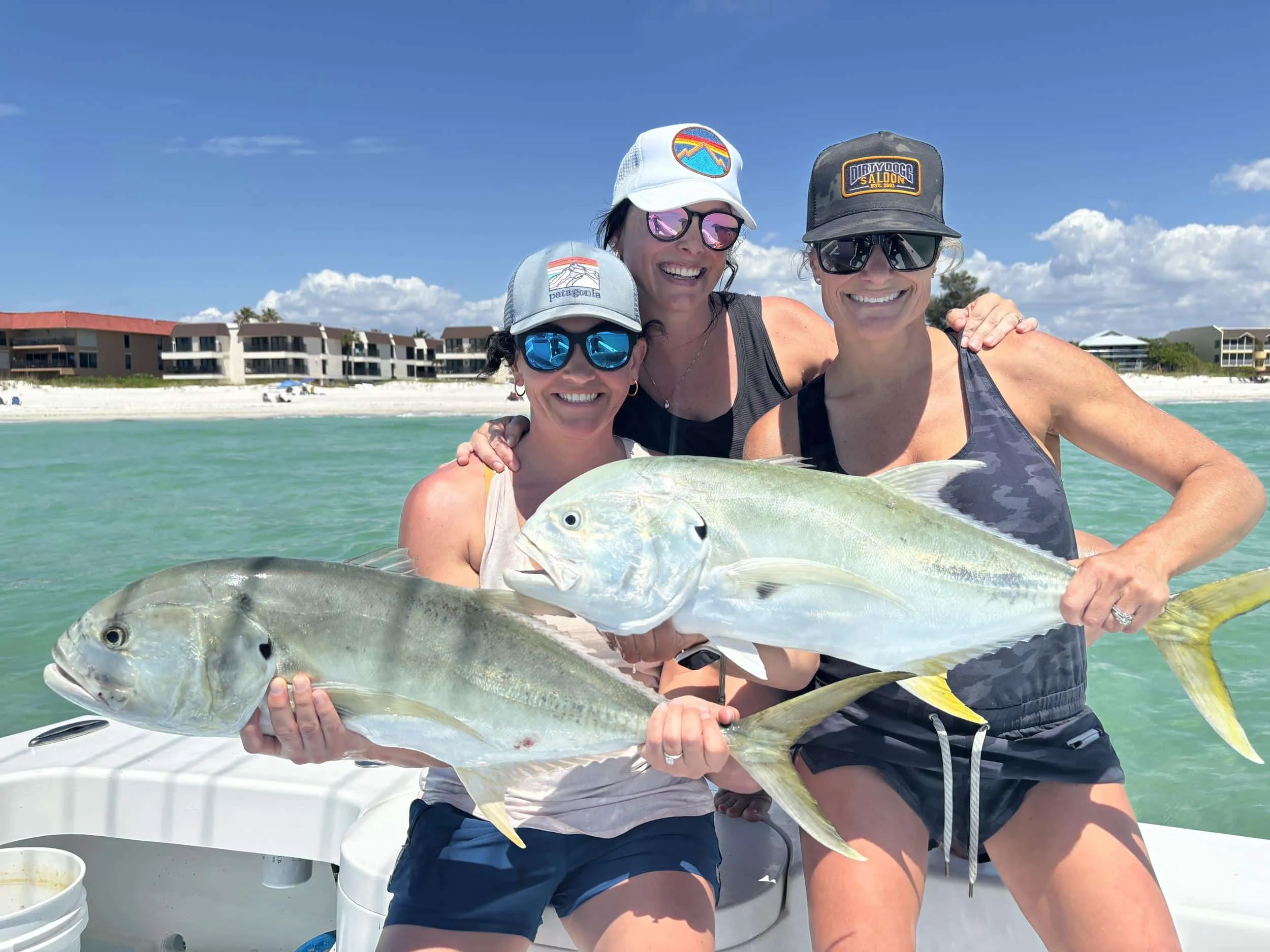 Client with their catch
