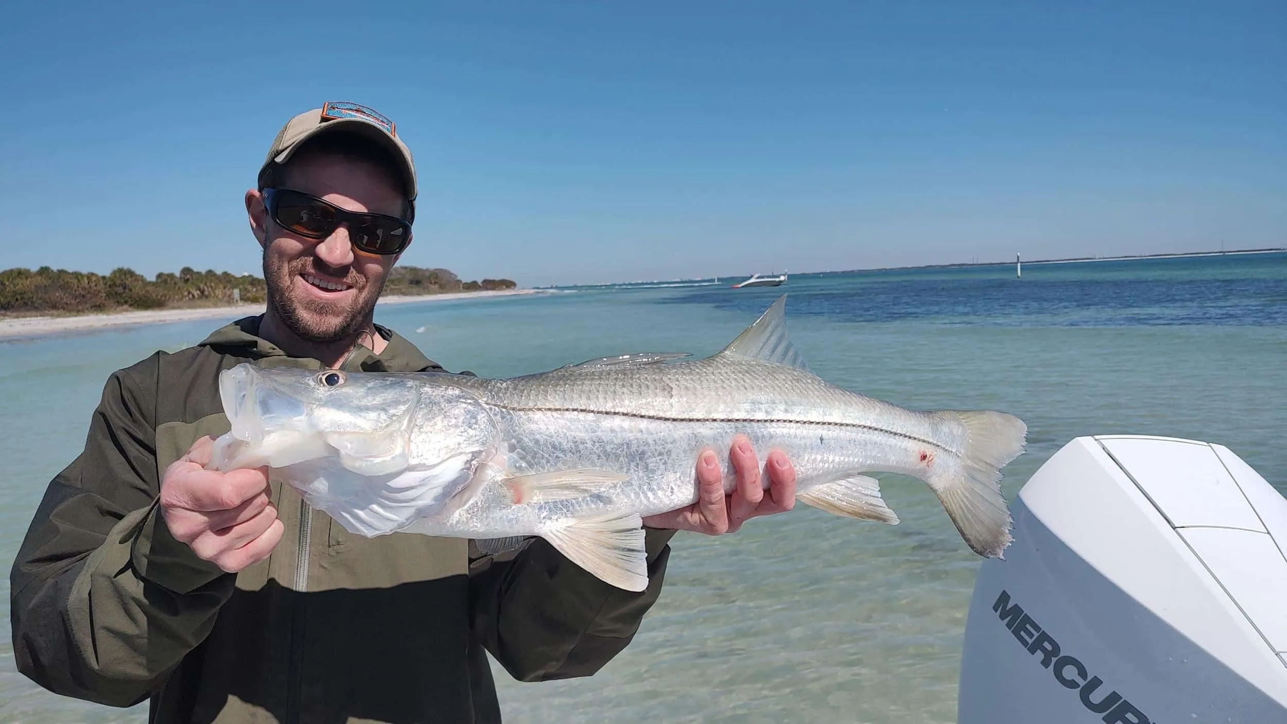 Client with their catch
