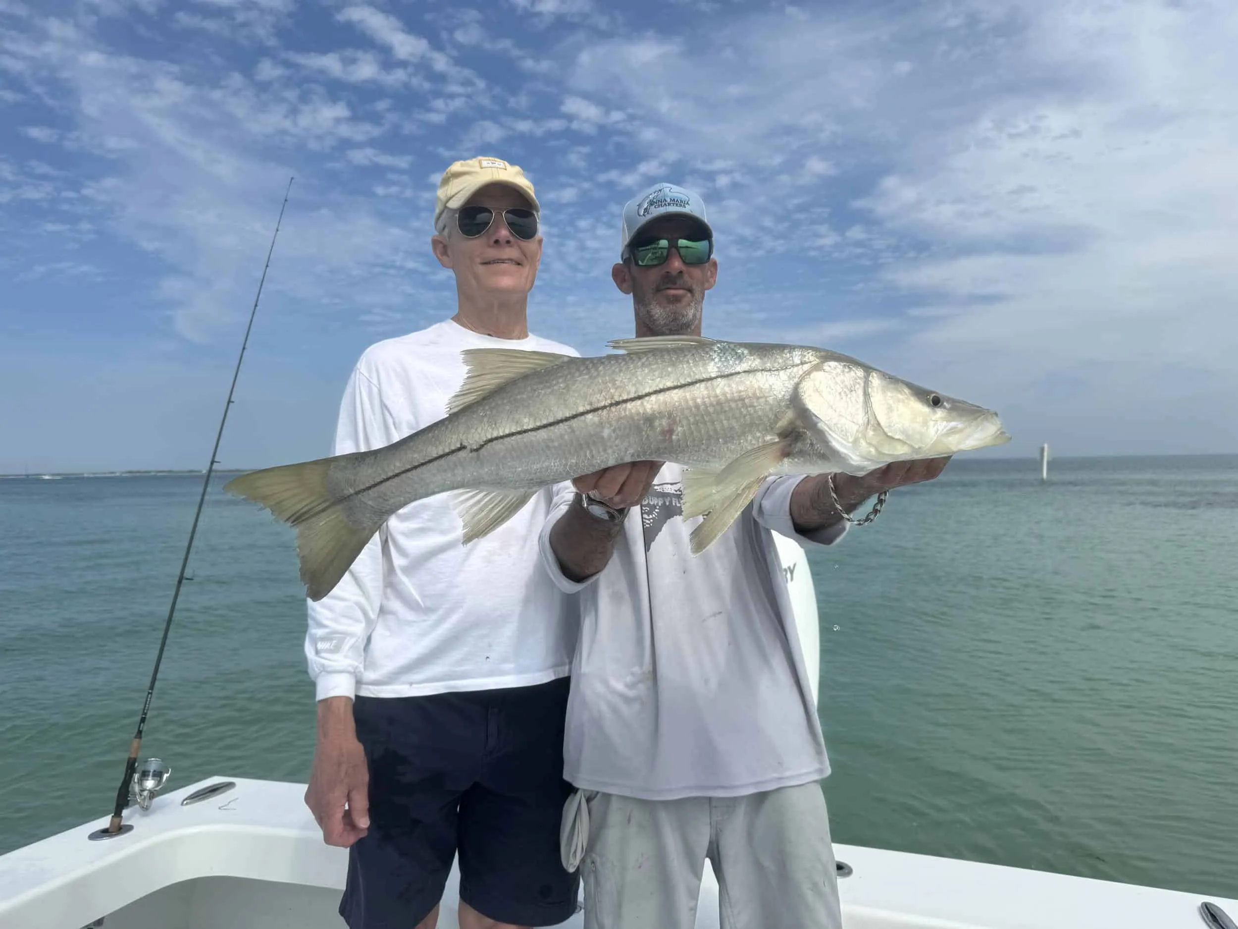 Client with their catch