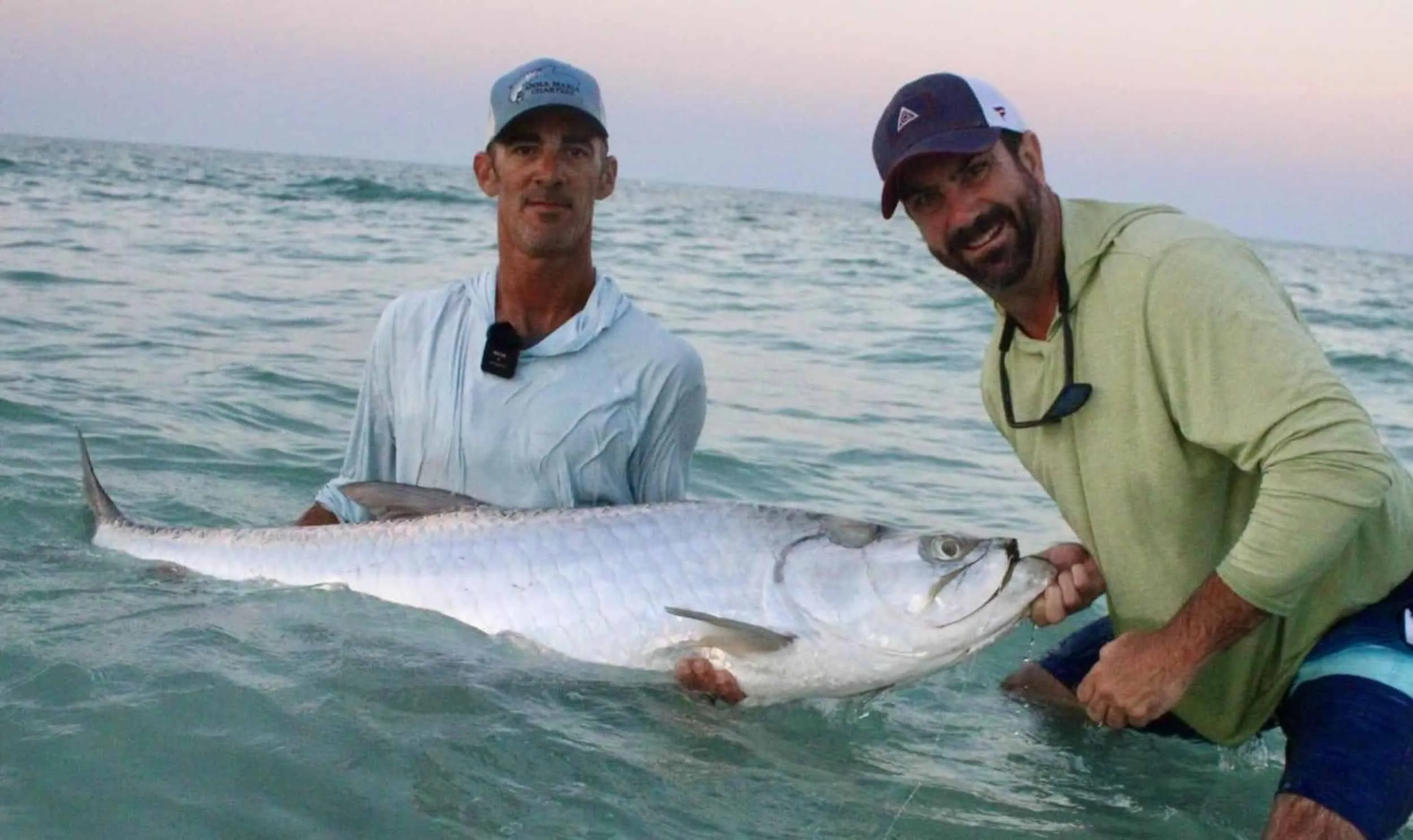 Client with their catch