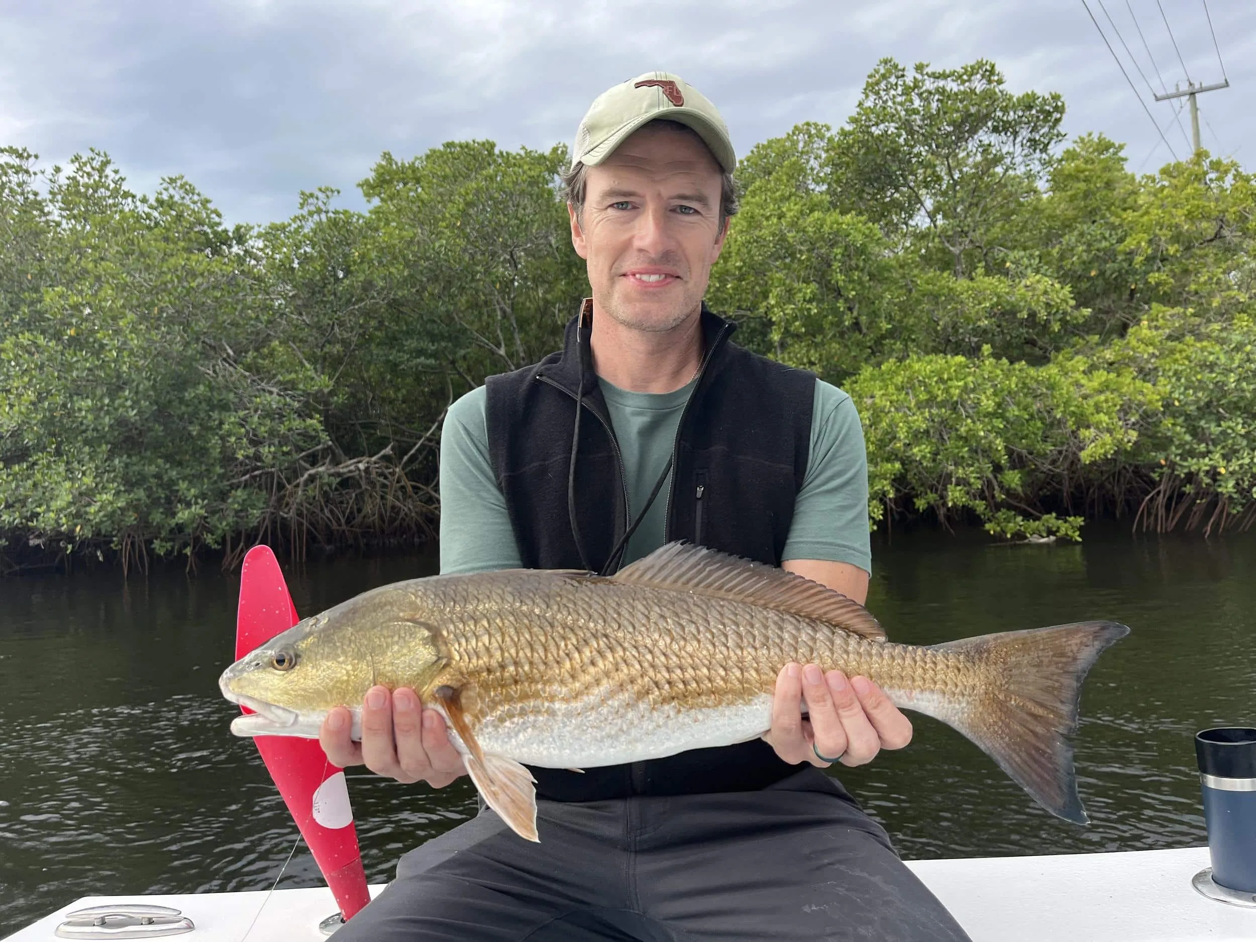 Client with their catch