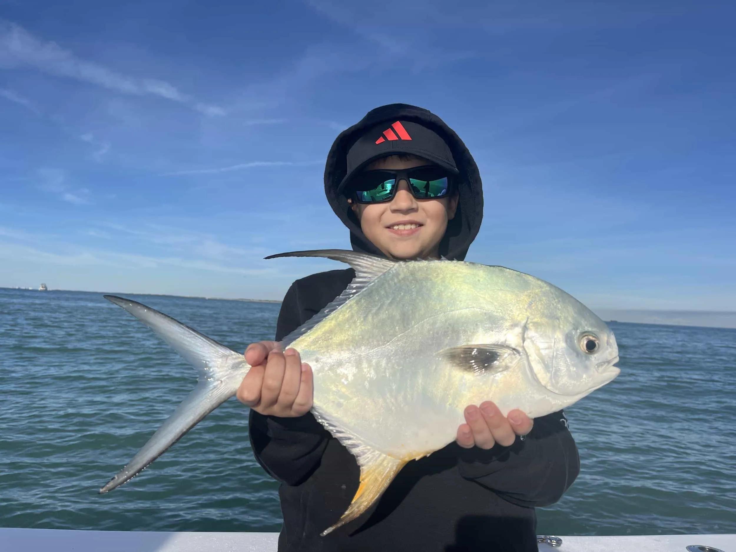 Client with their catch