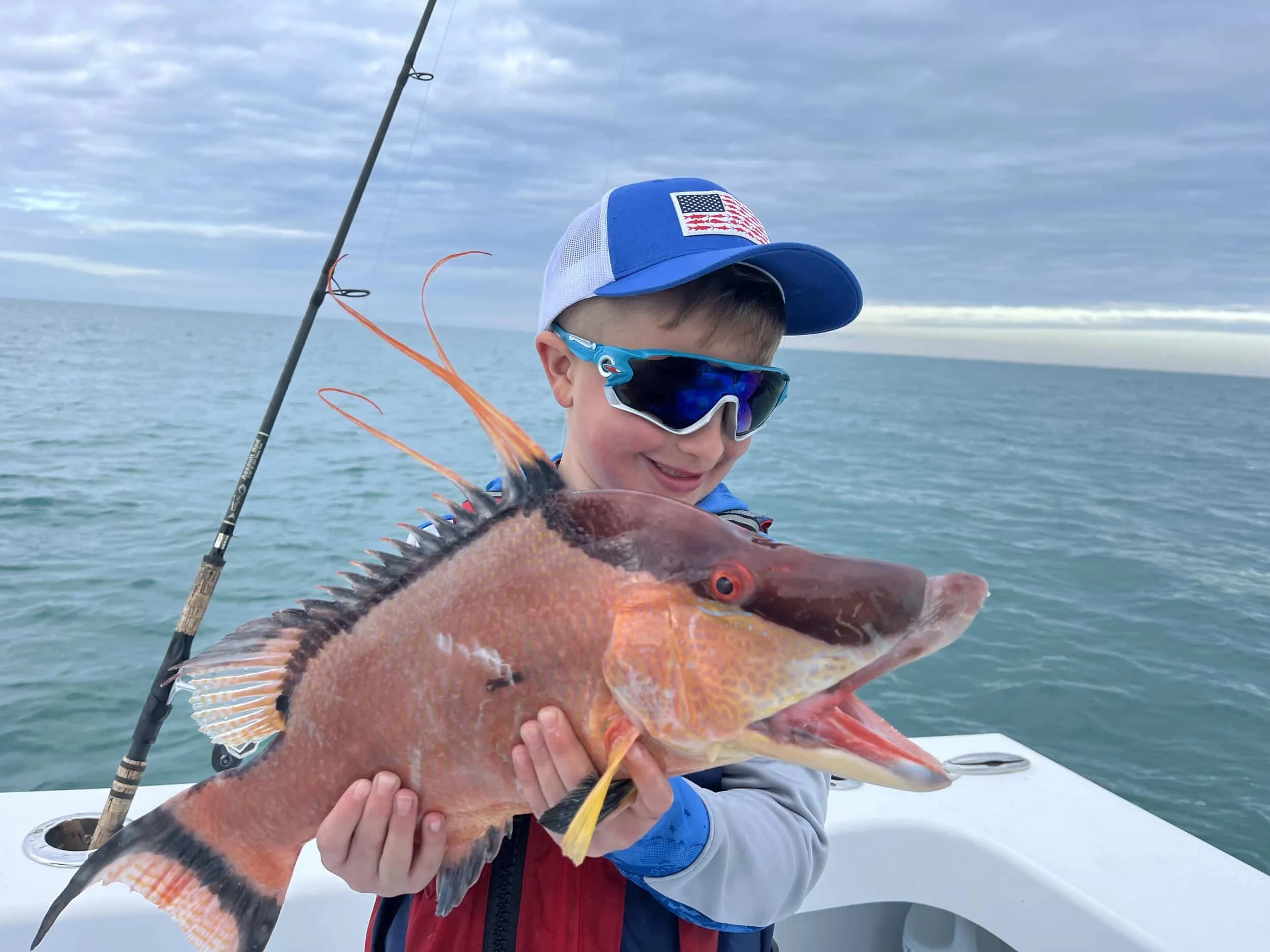 Client with their catch