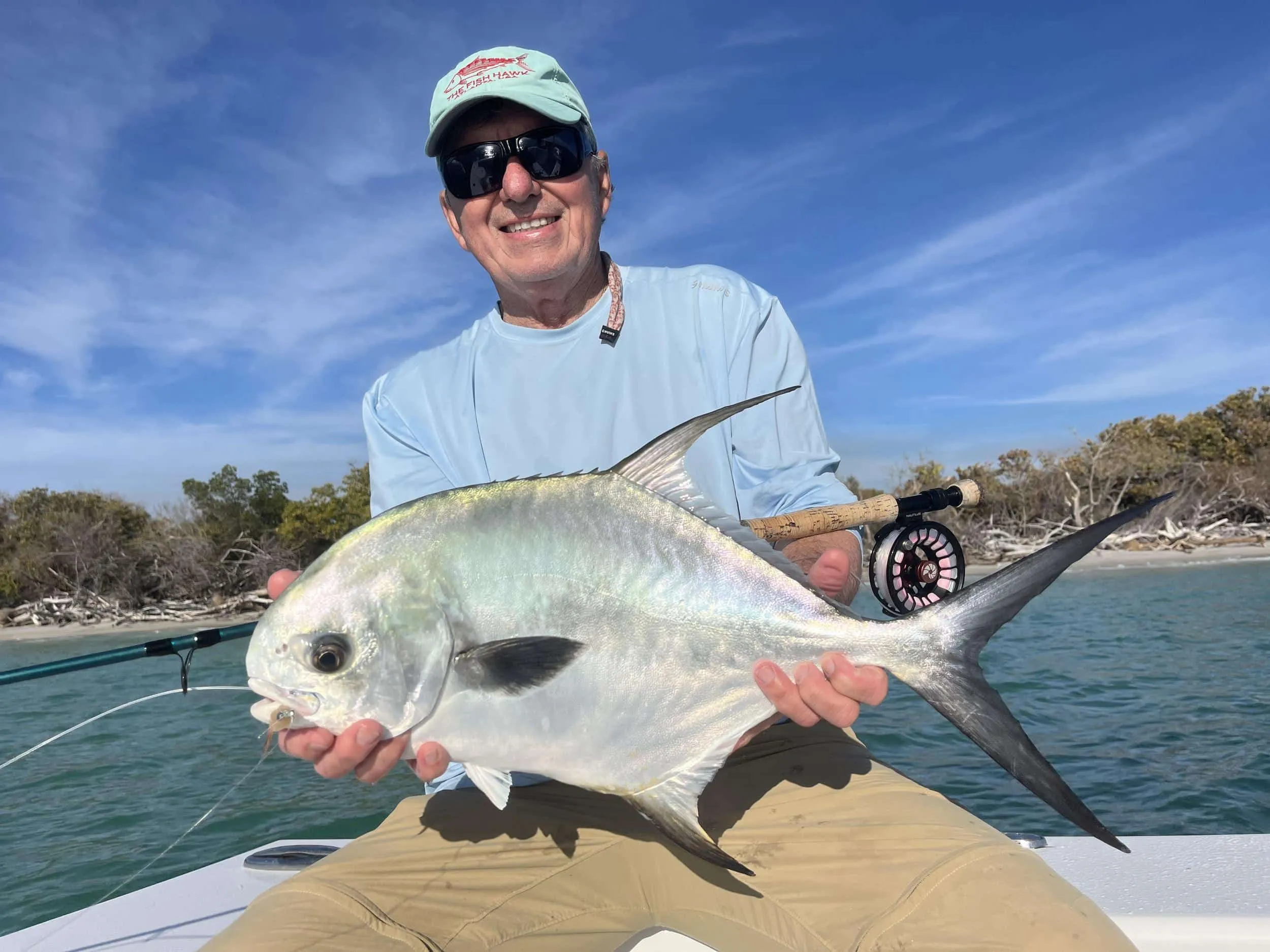 Client with their catch