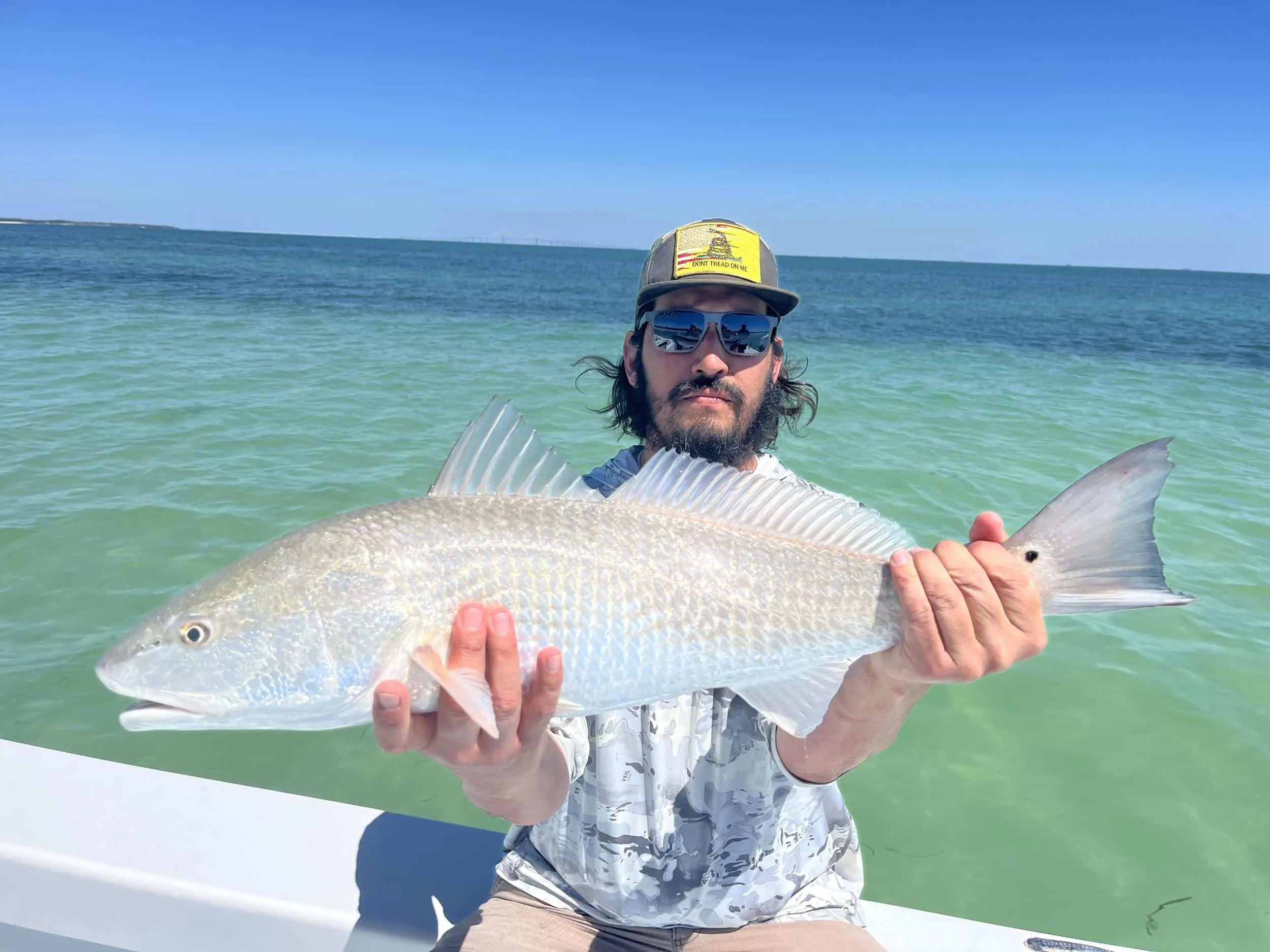 Client with their catch