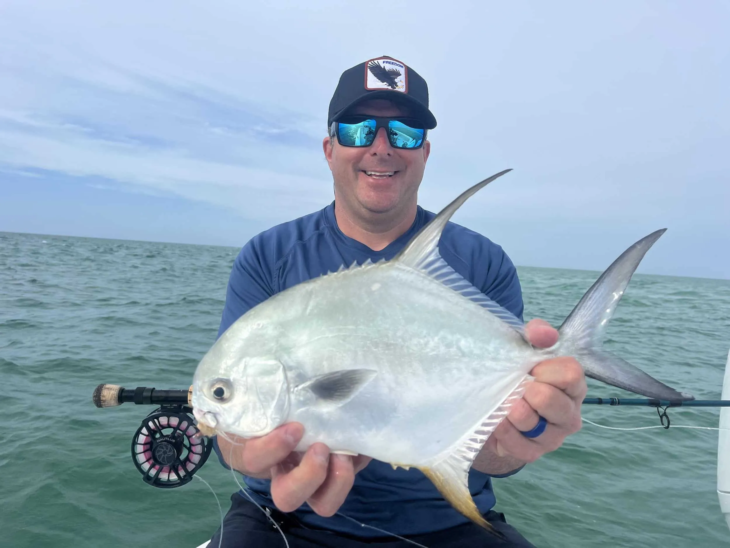 Client with their catch