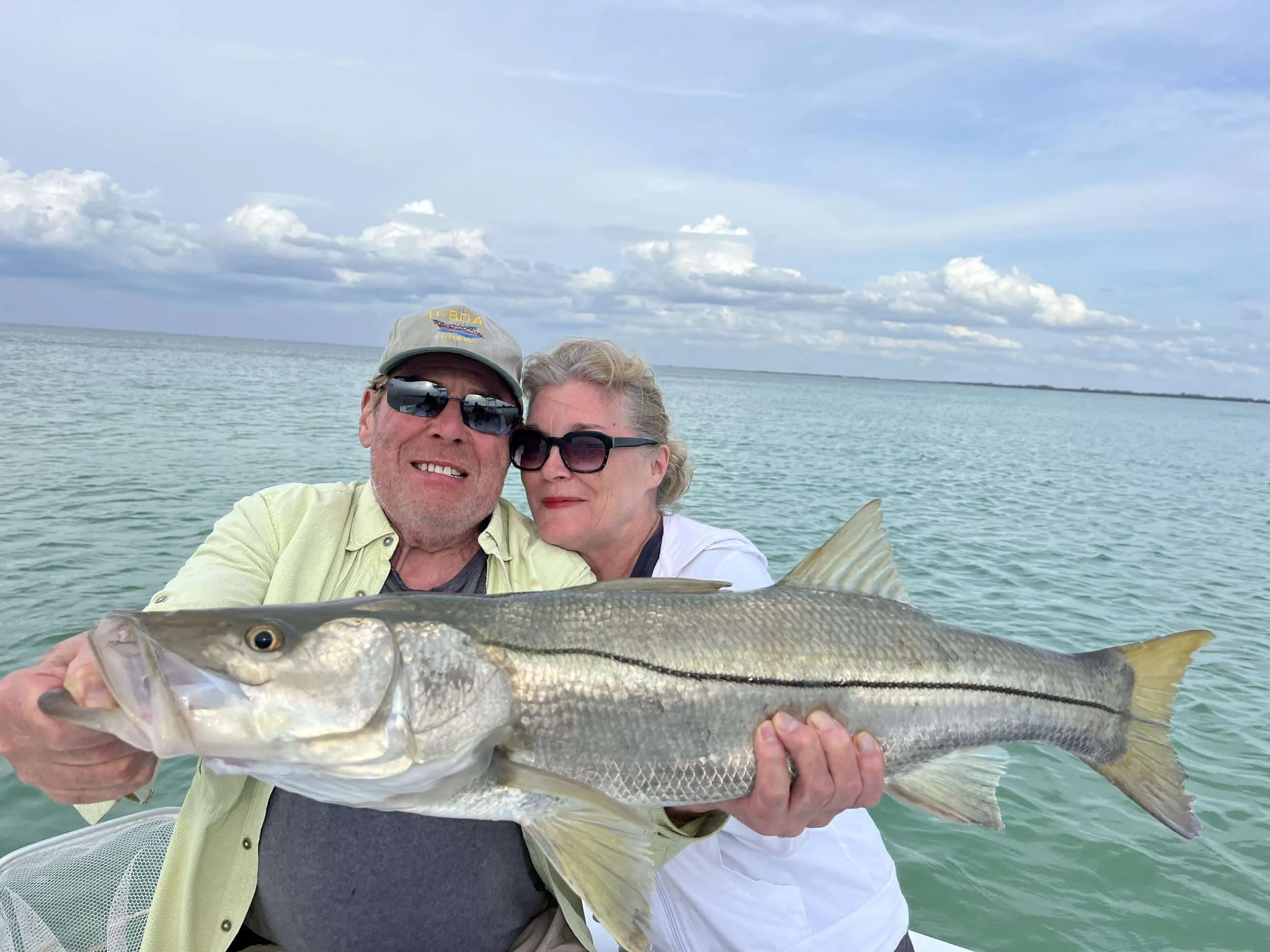 Snook caught inshore with Captain David White