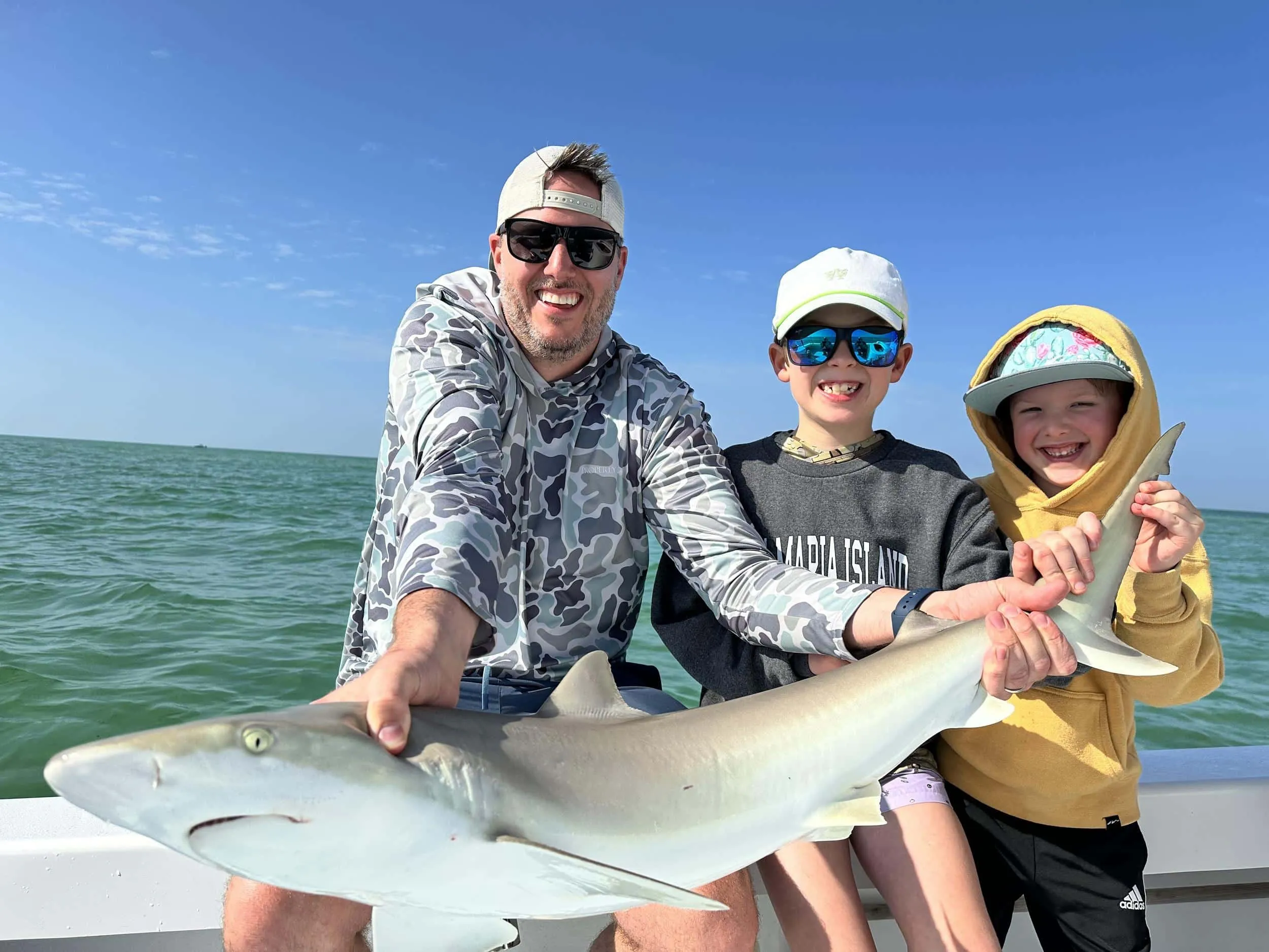 Client with their catch