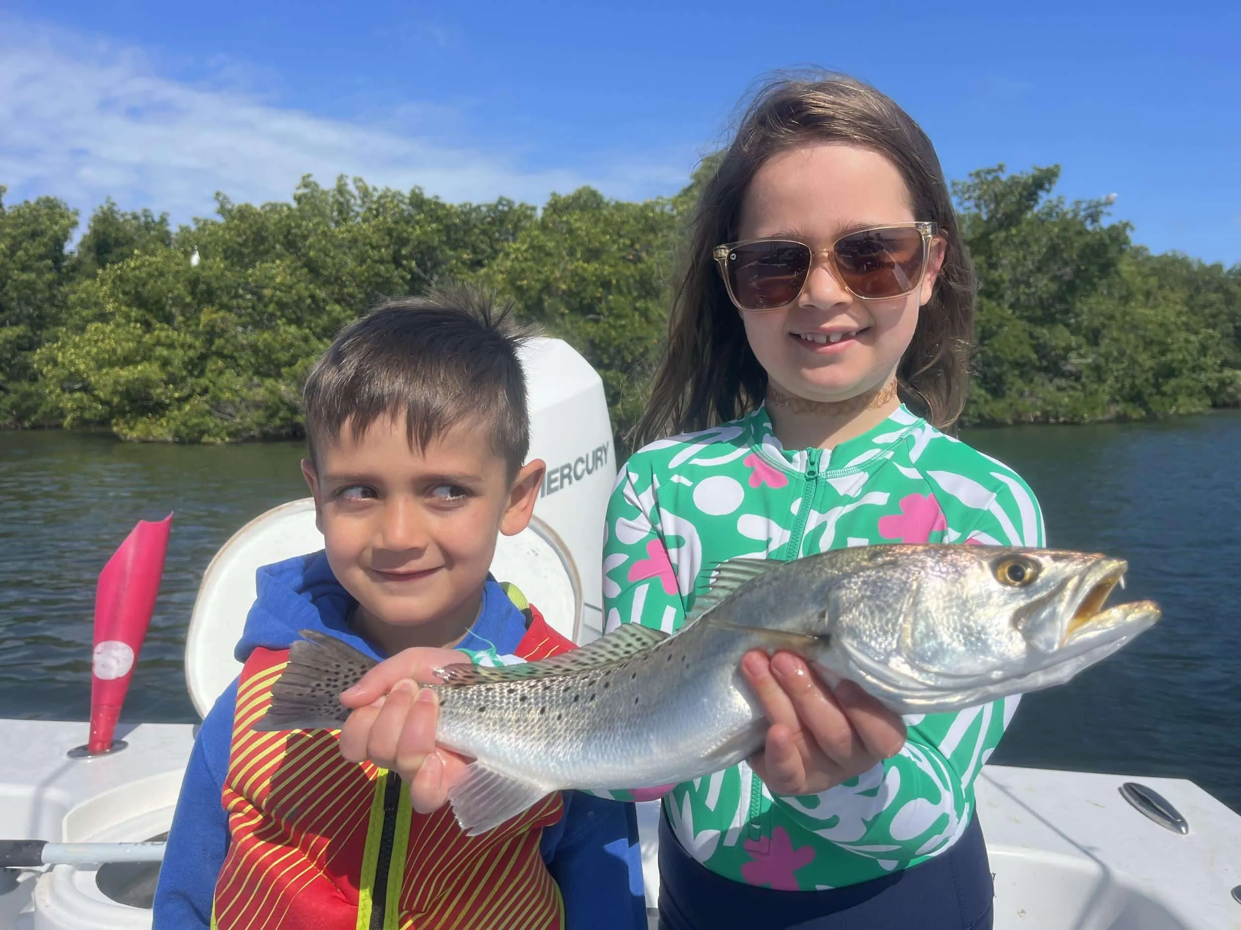 Client with their catch