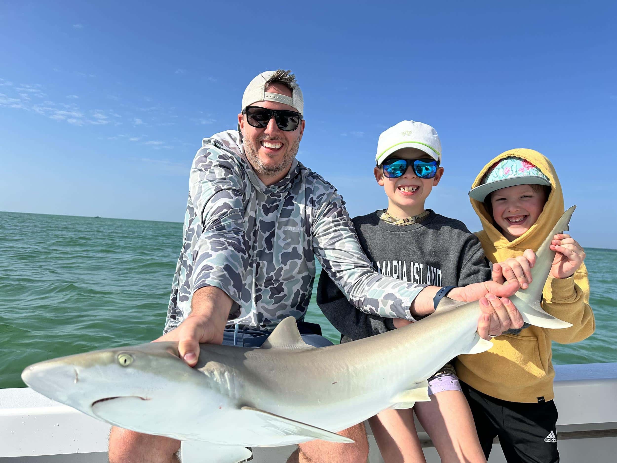 Client with their catch